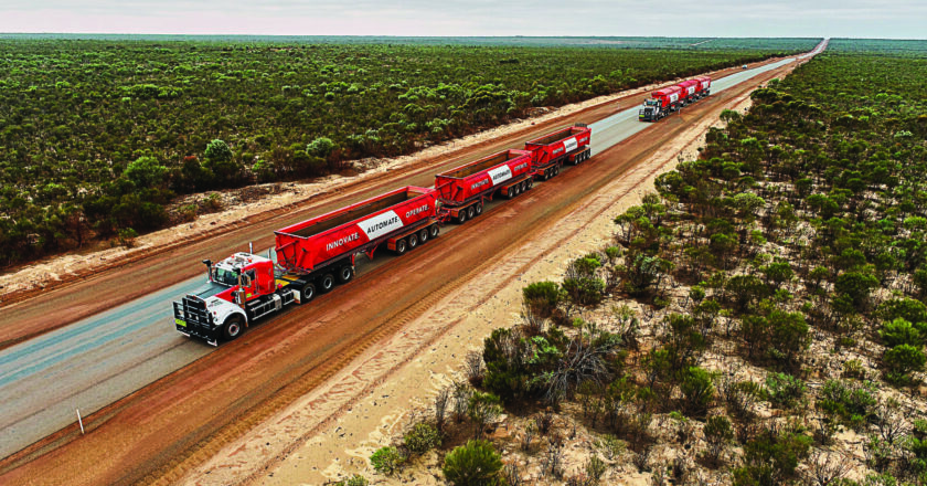 autonomous road train